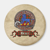Bruce Clan Badge Magnet (Voorkant)