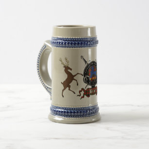 Bruce Clan Badge Stein Bierpul
