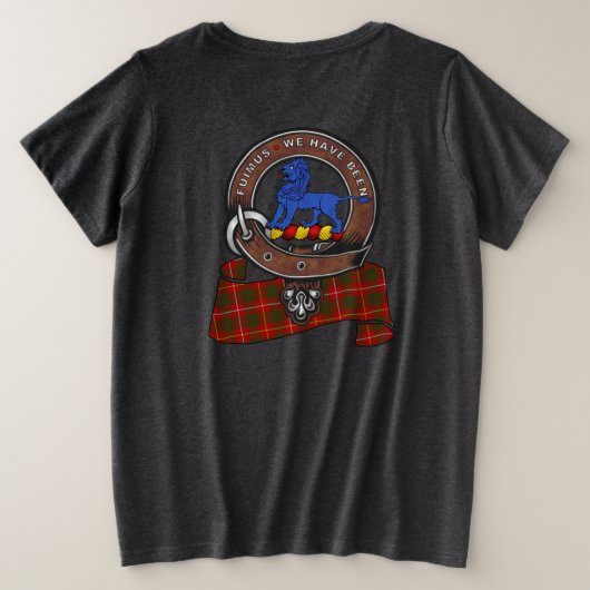 Bruce Clan Badge T-Shirt (Design achterkant)