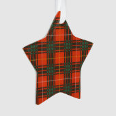 Bruce clan Pset Scottish tartan Ornament (voorkant)