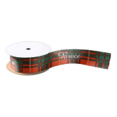 Bruce clan Pset Scottish tartan Satijnen Lint (Spoel)