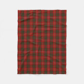 Bruce Clan Tartan Pset Fleece Blanket Deken (Voorkant)