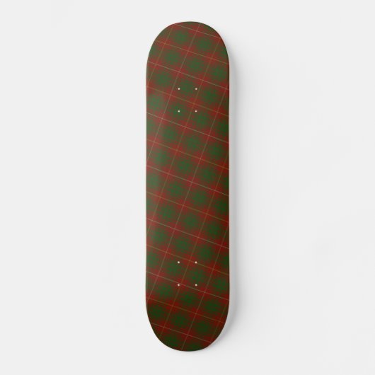 Bruce Clan tartan - Ruds greens Persoonlijk Skateboard (Voorkant)