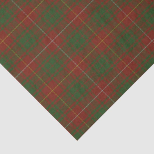 Bruce Clan tartan - Ruds greens Tissuepapier (Detail)