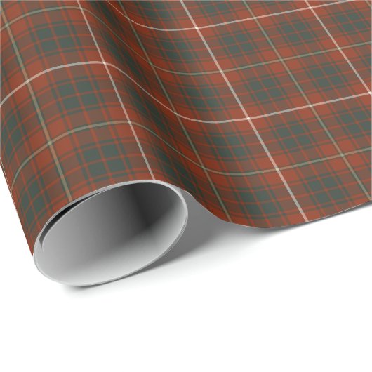Bruce Clan Verweerde Tartan Cadeaupapier (Rol Hoek)