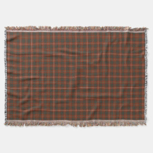 Bruce Clan Weathered Tartan Deken