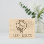 Bruce Crest  Briefkaart (Staand voorkant)