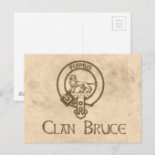 Bruce Crest  Briefkaart (Voorkant / Achterkant)