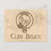 Bruce Crest  Briefkaart (Voorkant)