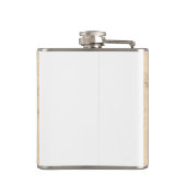 Bruce Crest Vintage Heupfles (Achterkant)