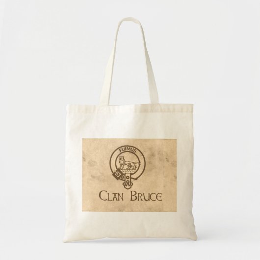Bruce Crest Vintage Tote Bag (Voorkant)