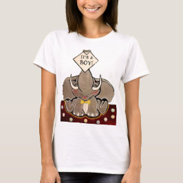 Bruce, de olifant "Het is een jongen!" T-shirt