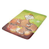 Bruce, de Olifant Speller badmat (Gekanteld)