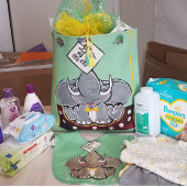 Bruce, de olifant Speller Canvas tas