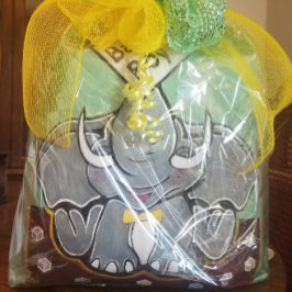 Bruce, de olifant Speller Canvas tas