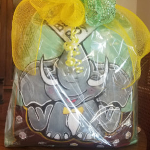 Bruce, de olifant Speller Canvas tas