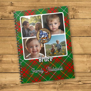 Bruce Familiefotocollage Notitieboek