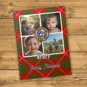 Bruce Familiefotocollage Notitieboek