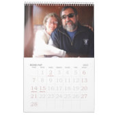 Bruce Family Calendar           2007 Kalender (Feb 2027)