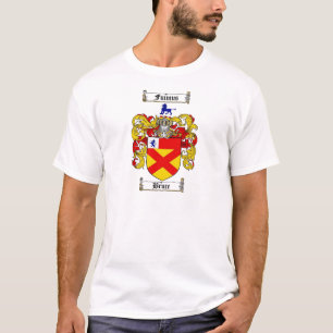 BRUCE FAMILY CREST - BRUCE COAT VAN WAPENS T-SHIRT