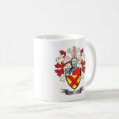 Bruce Family Crest Coat of Arms Koffiemok (Voorkant rechts)