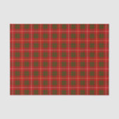 Bruce Family Tartan Pattern Tissuepapier (Voorkant)