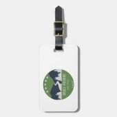 Bruce Freeman Rail Trail Bagagelabel (Voorkant verticaal)