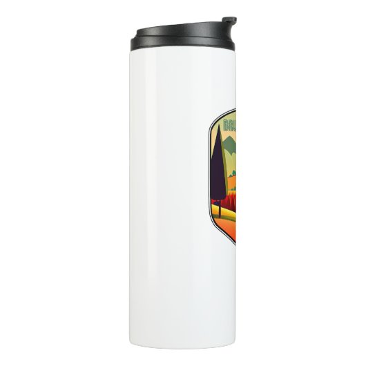 Bruce Freeman Rail Trail Kleuren Thermosbeker (Gedraaid links)