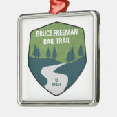 Bruce Freeman Rail Trail Metalen Ornament (Links)