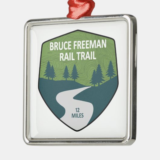 Bruce Freeman Rail Trail Metalen Ornament (Links)