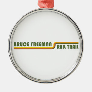 Bruce Freeman Rail Trail Metalen Ornament