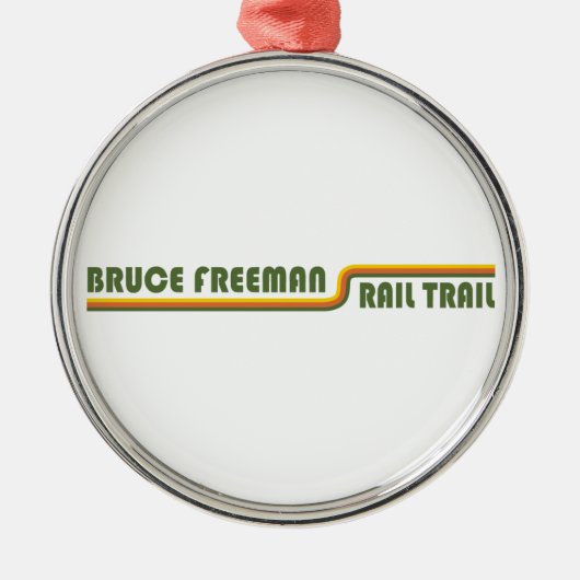 Bruce Freeman Rail Trail Metalen Ornament (Voorkant)
