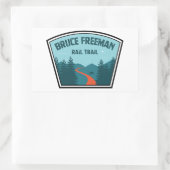 Bruce Freeman Rail Trail Rechthoekige Sticker (Tas)