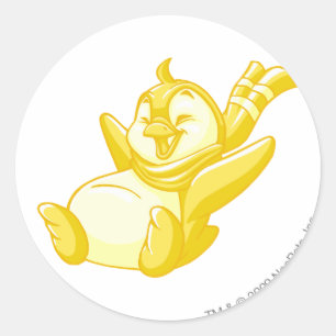 Bruce Gold Ronde Sticker