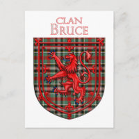 Bruce Kinnaird Tartan Scottish Pset
