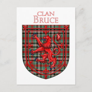 Bruce Kinnaird Tartan Scottish Pset Briefkaart