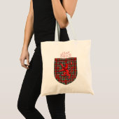 Bruce Kinnaird Tartan Scottish Pset Tote Bag (Voorkant (product))