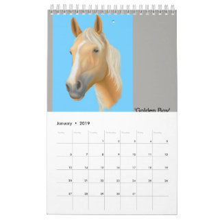 Bruce L. Carter-illustraties Kalender