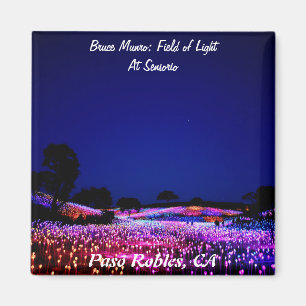 Bruce Munro, Field of Light, Paso Robles, CA. Magneet