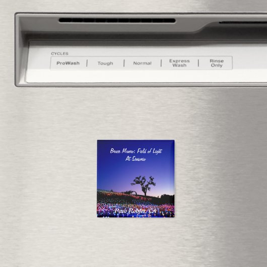 Bruce Munro, lichtveld, Paso Robles, CA. Magneet (Insitu (Vaatwasser))