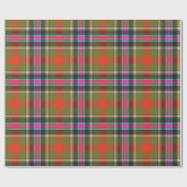 Bruce of Kinnaird Ancient Tartan Plaid Pattern Cadeaupapier (Vlak)