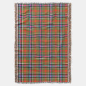 Bruce of Kinnaird Ancient Tartan Plaid Pattern Deken (Voorkant Verticaal)