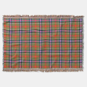 Bruce of Kinnaird Ancient Tartan Plaid Pattern Deken