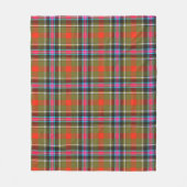 Bruce of Kinnaird Ancient Tartan Plaid Pattern Fleece Deken (Voorkant)