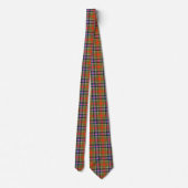 Bruce of Kinnaird Ancient Tartan Plaid Pattern Stropdas (Achterkant)