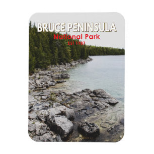 Bruce Peninsula National Park Canada Art  Magneet