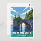 Bruce Peninsula National Park Canada Briefkaart (Voorkant / Achterkant)