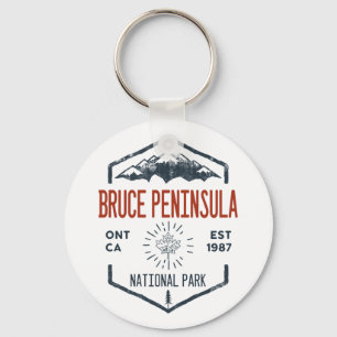 Bruce Peninsula National Park Canada Distress Sleutelhanger