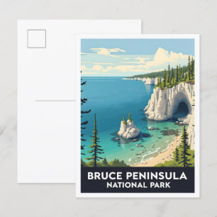 Bruce Peninsula National Park Ontario Canada  Briefkaart