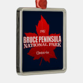 Bruce Peninsula NP (esdoorblad) Metalen Ornament (Rechts)